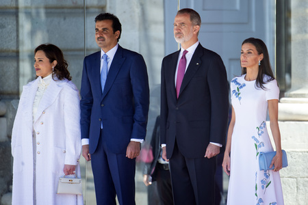 Besuch von Scheich Tamim bin Hamad Al Thani in Madrid