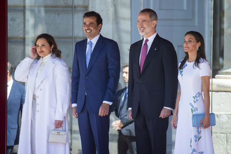 Besuch von Scheich Tamim bin Hamad Al Thani in Madrid