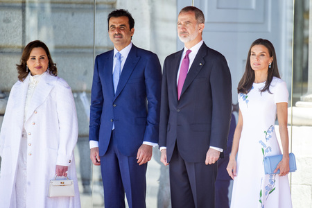 Besuch von Scheich Tamim bin Hamad Al Thani in Madrid