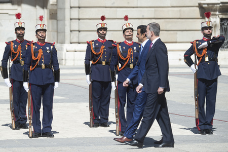 Besuch von Scheich Tamim bin Hamad Al Thani in Madrid