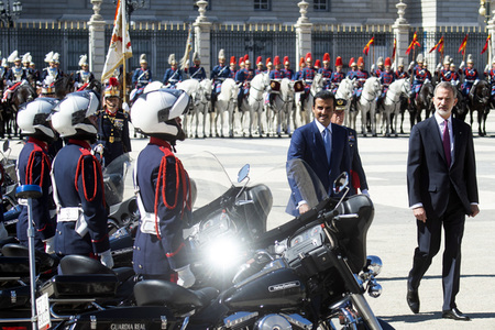 Besuch von Scheich Tamim bin Hamad Al Thani in Madrid