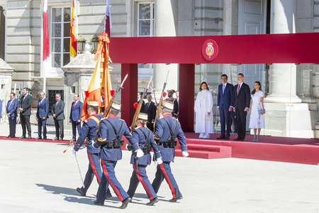 Besuch von Scheich Tamim bin Hamad Al Thani in Madrid