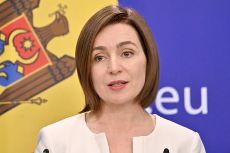 Pressekonferenz zum EU-Assoziierungsabkommen mit der Republik Moldau im EU-Parlament in Brüssel