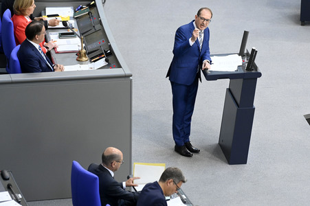 37. Sitzung des Deutschen Bundestages in Berlin