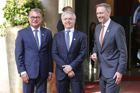 Treffen der G7 Finanzminister und Notenbankgouverneure in Königswinter