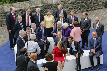 Treffen der G7 Finanzminister und Notenbankgouverneure in Königswinter