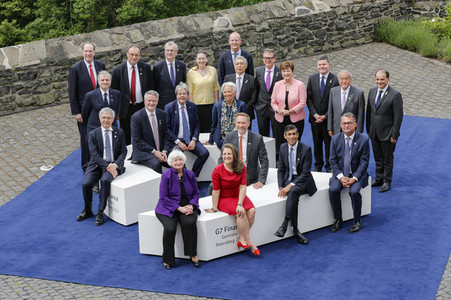 Treffen der G7 Finanzminister und Notenbankgouverneure in Königswinter