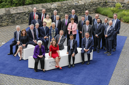 Treffen der G7 Finanzminister und Notenbankgouverneure in Königswinter