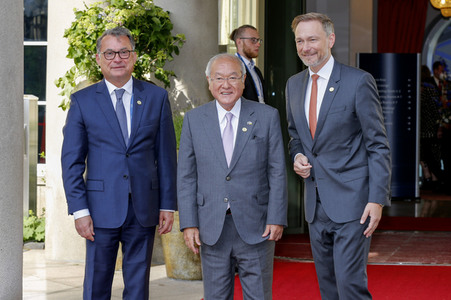 Treffen der G7 Finanzminister und Notenbankgouverneure in Königswinter