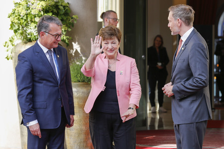 Treffen der G7 Finanzminister und Notenbankgouverneure in Königswinter