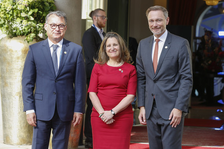 Treffen der G7 Finanzminister und Notenbankgouverneure in Königswinter