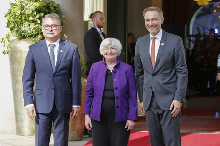Treffen der G7 Finanzminister und Notenbankgouverneure in Königswinter