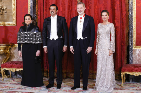 Gala Dinner für SCheich Tamim bin Hamad Al Thani in Madrid