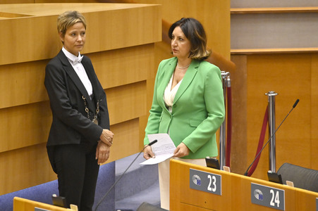 Plenartagung zur Schaffung des europäischen Bildungsraums bis 2025 im EU-Parlament in Brüssel