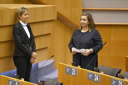 Plenartagung zur Schaffung des europäischen Bildungsraums bis 2025 im EU-Parlament in Brüssel