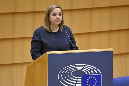 Plenartagung zur Schaffung des europäischen Bildungsraums bis 2025 im EU-Parlament in Brüssel