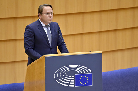 Plenartagung zum EU-Assoziierungsabkommen mit der Republik Moldau im EU-Parlament in Brüssel