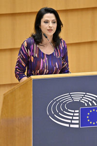 Plenartagung zum EU-Assoziierungsabkommen mit der Republik Moldau im EU-Parlament in Brüssel