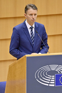 Plenartagung zum EU-Assoziierungsabkommen mit der Republik Moldau im EU-Parlament in Brüssel