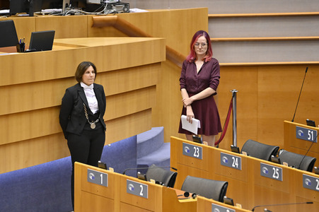 Plenartagung zum EU-Assoziierungsabkommen mit der Republik Moldau im EU-Parlament in Brüssel