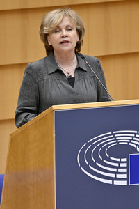 Plenartagung zum EU-Assoziierungsabkommen mit der Republik Moldau im EU-Parlament in Brüssel