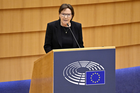 Plenartagung zum EU-Assoziierungsabkommen mit der Republik Moldau im EU-Parlament in Brüssel