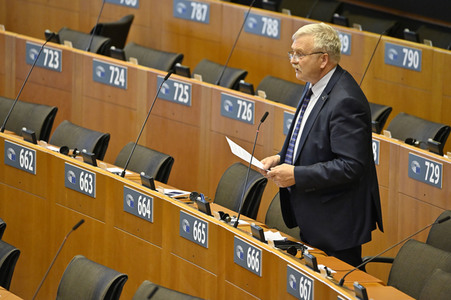 Plenartagung zum EU-Assoziierungsabkommen mit der Republik Moldau im EU-Parlament in Brüssel