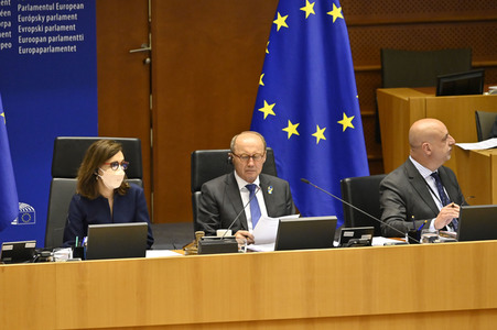 Plenartagung zum EU-Assoziierungsabkommen mit der Republik Moldau im EU-Parlament in Brüssel