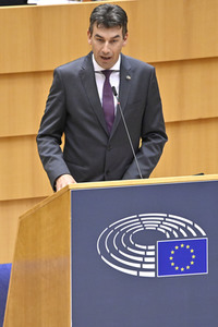 Plenartagung zum EU-Assoziierungsabkommen mit der Republik Moldau im EU-Parlament in Brüssel