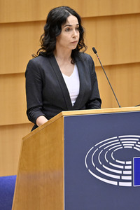 Plenartagung zu der Tötung der Journalistin Shireen Abu Akleh EU-Parlament in Brüssel