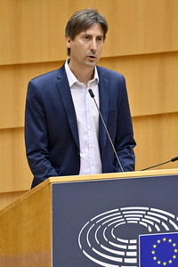 Plenartagung zu der Tötung der Journalistin Shireen Abu Akleh EU-Parlament in Brüssel
