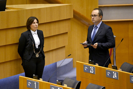 Plenartagung zum REPowerEU-Plan im EU-Parlament in Brüssel