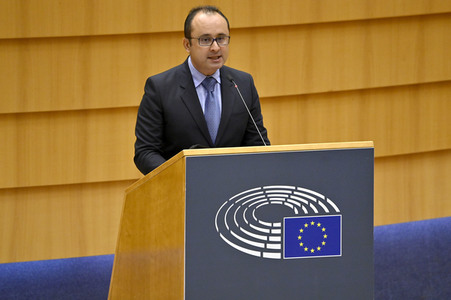 Plenartagung zum REPowerEU-Plan im EU-Parlament in Brüssel