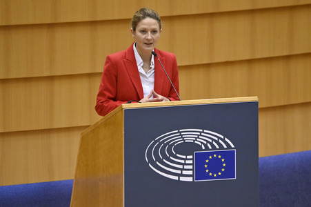 Plenartagung zum REPowerEU-Plan im EU-Parlament in Brüssel