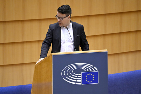 Plenartagung zum REPowerEU-Plan im EU-Parlament in Brüssel