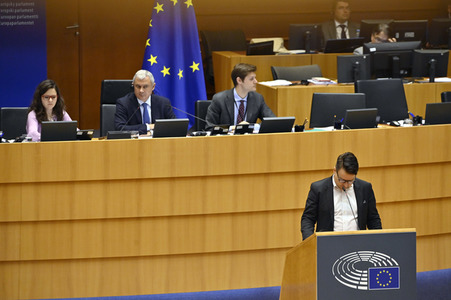 Plenartagung zum REPowerEU-Plan im EU-Parlament in Brüssel