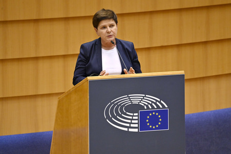 Plenartagung zum REPowerEU-Plan im EU-Parlament in Brüssel