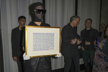 Ausstellungseröffnung 'Allegedly' von Anna Sorkin in New York