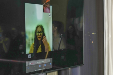 Ausstellungseröffnung 'Allegedly' von Anna Sorkin in New York