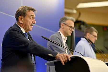 Pressekonferenz zu Volley4EU EU-Parlament in Brüssel