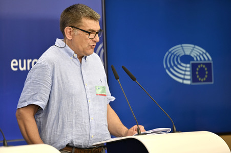 Pressekonferenz zu Volley4EU EU-Parlament in Brüssel