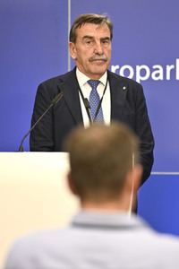 Pressekonferenz zu Volley4EU EU-Parlament in Brüssel