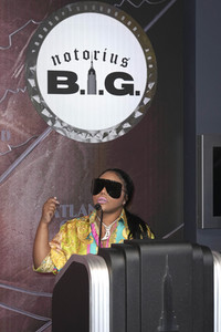 Empire State Building Lighting Ceremony zum 50. Geburtstag von Notorious B.I.G. in New York