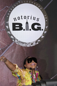 Empire State Building Lighting Ceremony zum 50. Geburtstag von Notorious B.I.G. in New York
