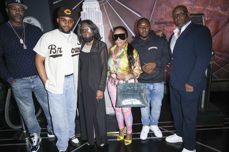 Empire State Building Lighting Ceremony zum 50. Geburtstag von Notorious B.I.G. in New York