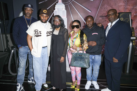 Empire State Building Lighting Ceremony zum 50. Geburtstag von Notorious B.I.G. in New York