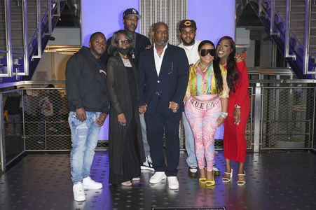 Empire State Building Lighting Ceremony zum 50. Geburtstag von Notorious B.I.G. in New York