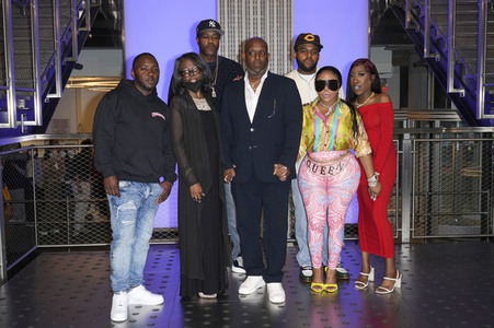 Empire State Building Lighting Ceremony zum 50. Geburtstag von Notorious B.I.G. in New York