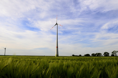 Symbolfoto Windenergie