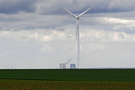 Symbolfoto Windenergie